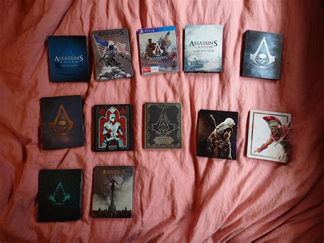 This is all my Assassin's Creed steelbooks : 